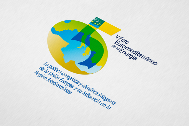 Logotipo V Foro Euromediterráneo de la Energía