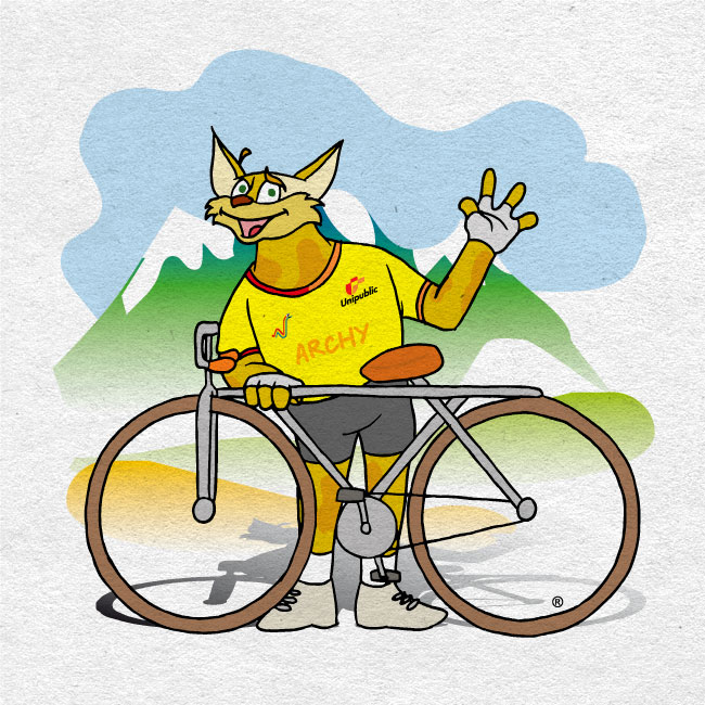 Mascopublic 2000. Equipo de mascotas Vuelta Ciclista España