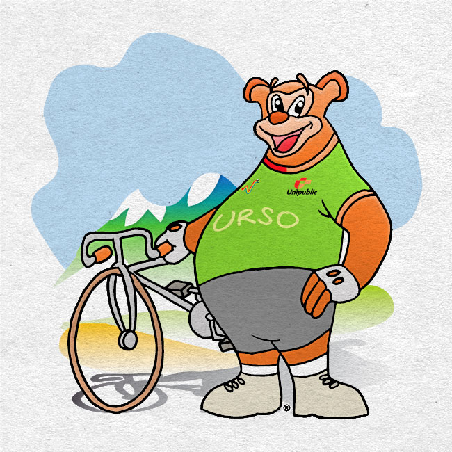 Mascopublic 2000. Equipo de mascotas Vuelta Ciclista España