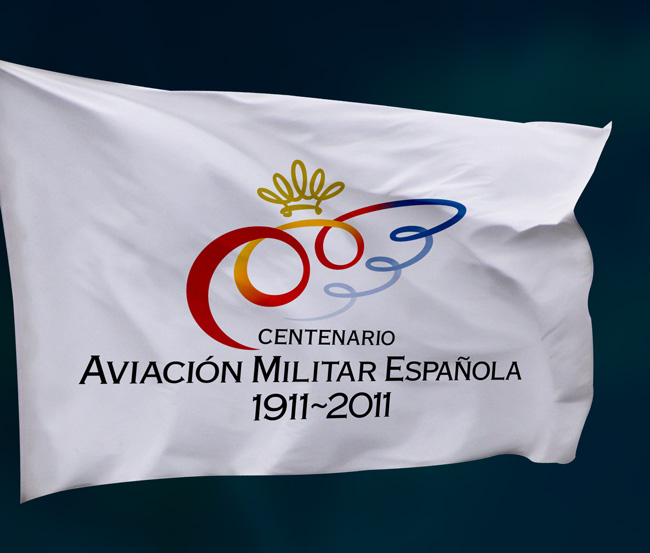 Logotipo conmemorativo Centenario de la Aviación Militar Española