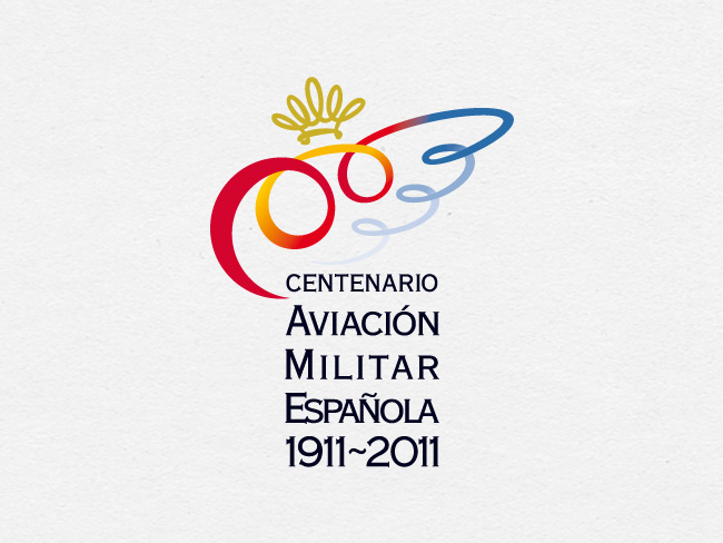 Logotipo conmemorativo Centenario de la Aviación Militar Española